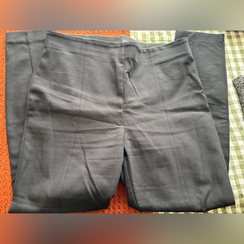 Talbots Black Dress Pants with Elastic Waistband